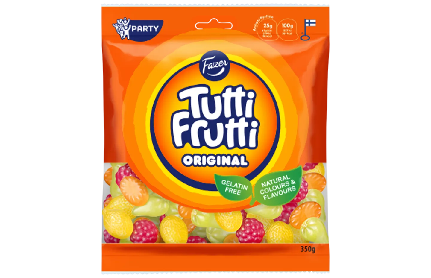 Tutti Frutti Original 350 g natural colours